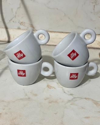 4 Tazzine Illy Caffè Espresso