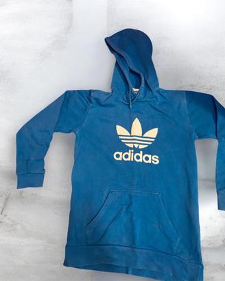 Felpa Adidas blu tg.S