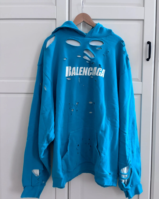 Balenciaga - felpa con cappuccio