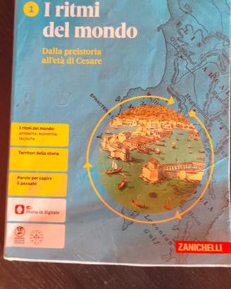 libro storia i ritmi del mondo vol. 1