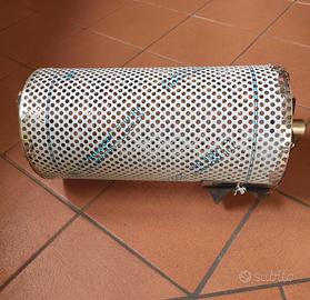 Grande cesto per girarrosto acciaio inox