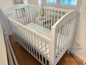 Lettino e materasso di qualità