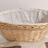 Cestino vimini per piante