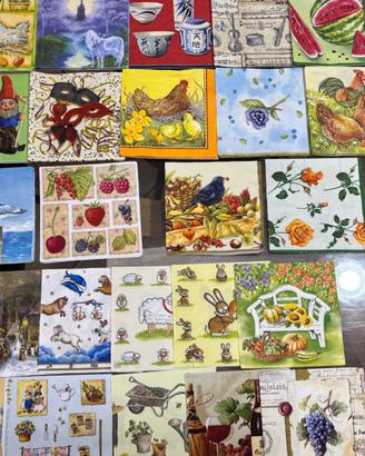 Tovaglioli per decoupage