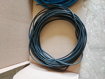 cavo unipolare 1x4mmq nero e 1x5,2 (awg10) blu