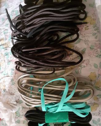 16 coppie di stringhe per scarpe 