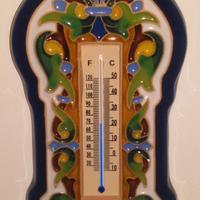 Termometro da parete, ceramica spagnola