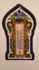 Termometro da parete, ceramica spagnola
