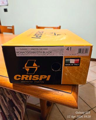 Crispi Monaco GTX nere N° 41