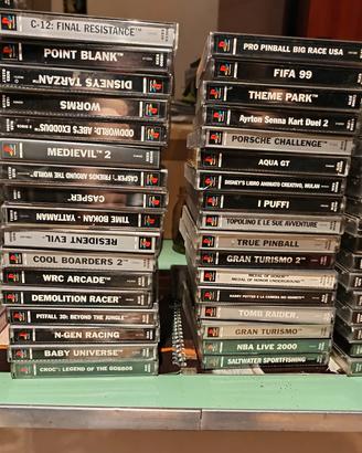 lotto giochi PS1  PlayStation Sony 