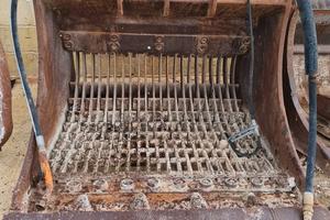 Calabro benne vagliante idraulica per escavatore