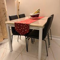 tavolo vetro allungabile