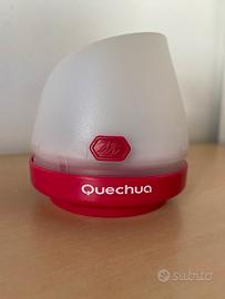 Lampada quechua decathlon da campeggio