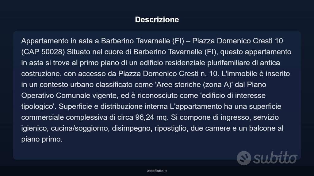Appartamento – Tavarnelle Val di Pesa, San Michele - Vista 5