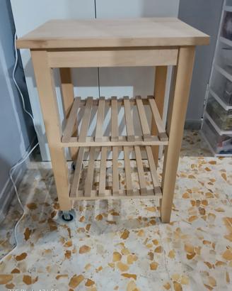 carrello da cucina bekvam