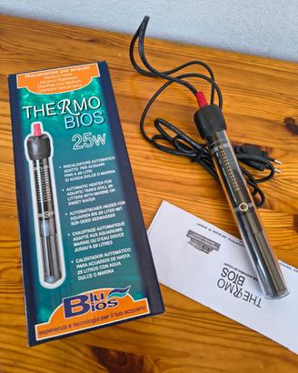 Riscaldatore Acquario Blu Bios Thermo Bios 25W