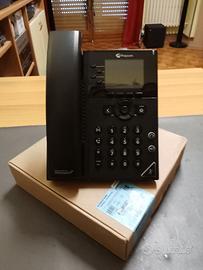Telefono NUOVO da scrivania VoIP PoE Poly VVX 250