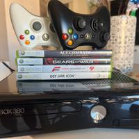 Xbox 360 + 2 controller + 4 giochi