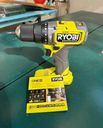 Ryobi brushless trapano avvitatore 18v