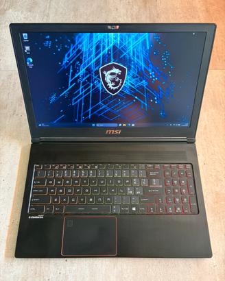 Notebook Pc Workstation Msi i7 16gb 512 ssd Quadro