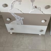 fasciatoio e culla della linea Safari marca Pali