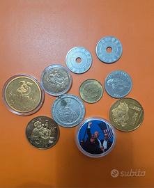 Lotto gettoni/token vari