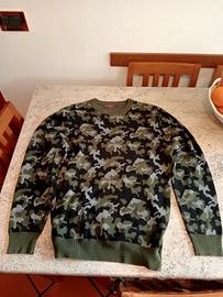 Maglione mimetico militare caccia 