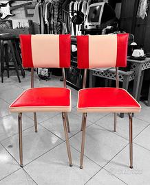 Due sedie Americane Anni '50 Modello Bel Air