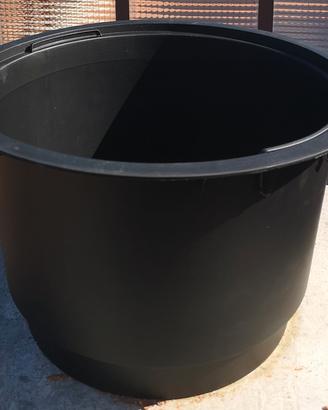 Grande vaso di plastica robusta