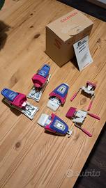 attacchi sci Salomon Quadrax