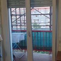 Portafinestra in pvc bianco