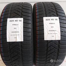 2 gomme 225 40 18 pirelli a715
