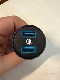 Anker Caricatore/Alimentatore da Auto 3.0 2 Porte