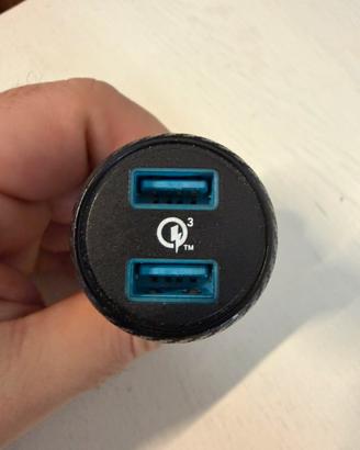 Anker Caricatore/Alimentatore da Auto 3.0 2 Porte