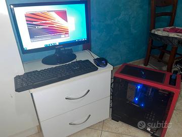PC desktop (postazione completa) FX 8350 + RX 580