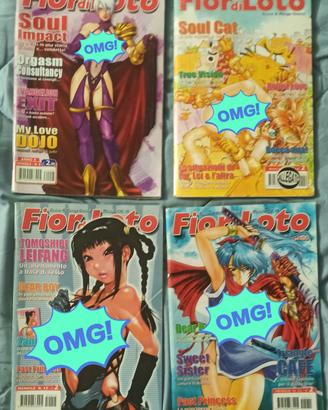 lotto 4 fumetti Fior di Loto