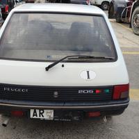 Portellone paraurti fanali Peugeot 205 1994