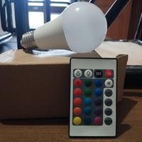 lampadina rgb+telecomando