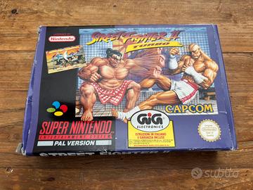 STREET FIGHTER II TURBO SUPER NINTENDO SNES