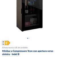 Mini Frigo Indel B Ycon – Design Massimo Mussapi