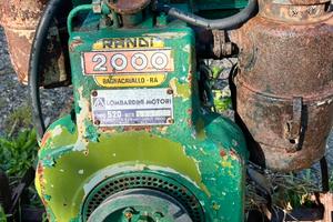 Motozappa motore lombardini