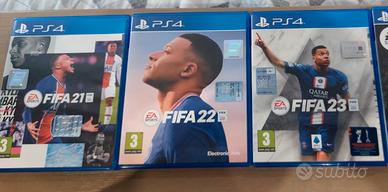 Giochi PS4 - FIFA 17-PES 2018-FIFA21-FIFA22-FIFA23