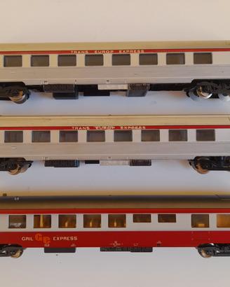 Trenini Lima vagoni HO