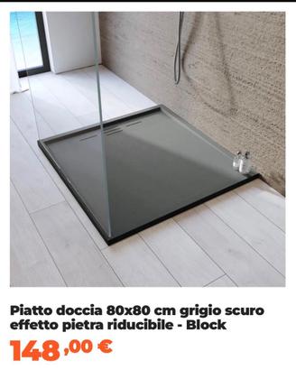 Piatto doccia 80x80 nuovo in confezione originale