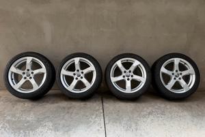 Cerchi in lega R17 audi + Bridgestone Blizzak