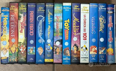 Videocassette VHS Classici Disney