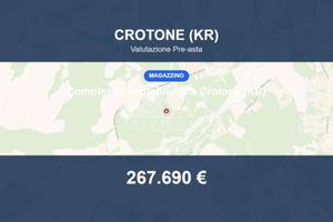 Immobile in asta di 313 m² a Crotone