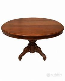 Magnifico tavolo antico allungabile da 112-302 cm