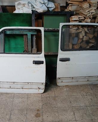 Sportelli e cofano posteriore fiat 127