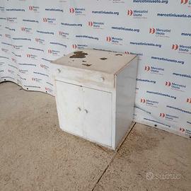 Mobile Toilette in metallo Laccato Vintage